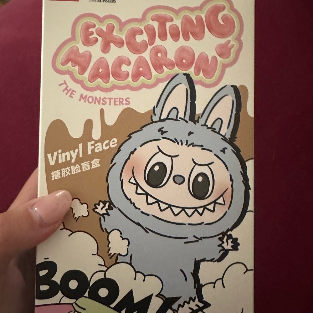 Exciting Macaron The Monsters Vinyl Face Toy - SEALED